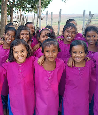 Children learning through FACE India community education initiative